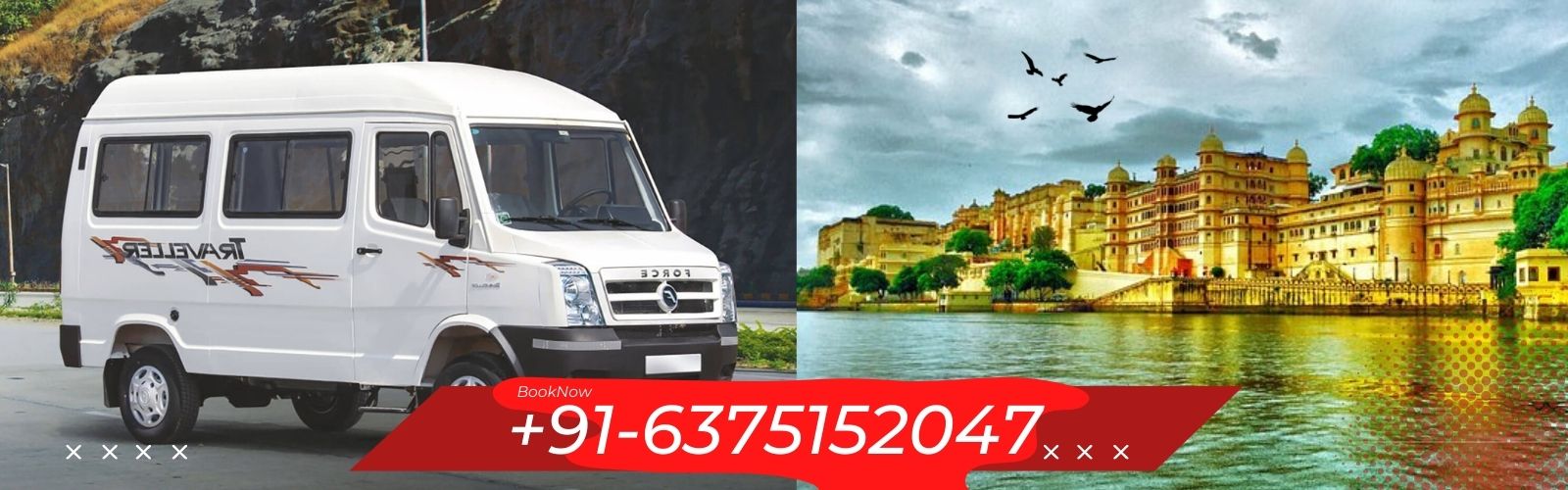 12 seater tempo traveller hire in udaipur