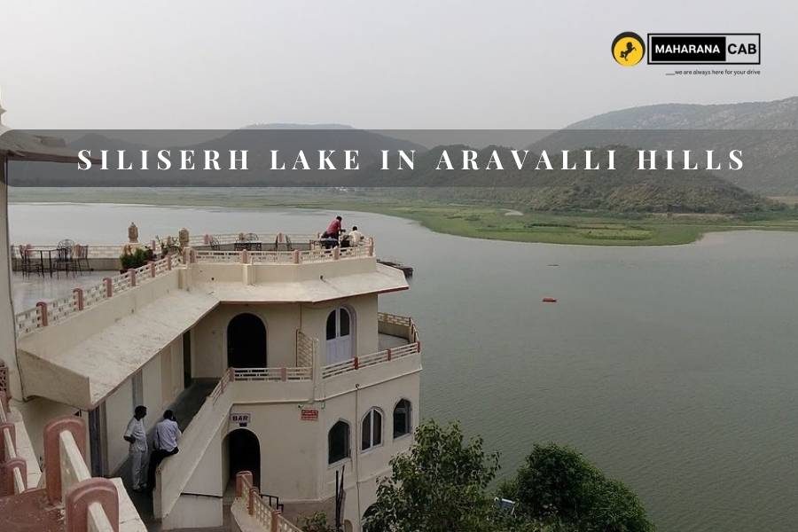 Siliserh Lake in Aravalli Hills